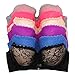 Youmita 6 Pack Lace Covered D, DD Cup