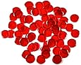 Red Plastic Bingo Marker Chips 200 Pieces