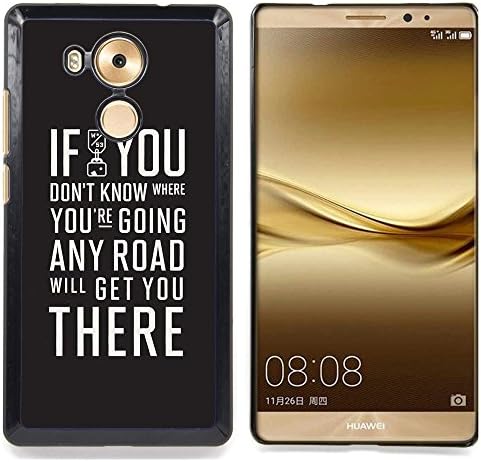 GIFT CHOICE / Slim Hard Protective Case SmartPhone Shell Cell Phone Cover for HUAWEI Ascend MATE 8 // IF YOU DON'T KNOW - TYPOGRAPHY //