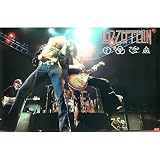 Led Zeppelin - Music Poster (Robert Plant & Jimmy Page Live On Stage) (Size: 36" x 24")