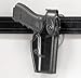 Safariland 6280-8312-81 6280 Duty Holster, RH, Black, B/W, Glock 17/22 w/M3X/M6X