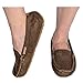 Snoozies Womens Indoor Outdoor Sole Ultra Soft Lining Suede Moccasins Slippers