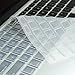 TOP CASE - Silicone Keyboard Cover Skin for MacBook Unibody 13-Inch/Old Generation MacBook Pro 13, 15, 17-Inch with or Without Retina Display/Wireless Keyboard with TopCase Mouse Pad - Silver