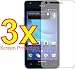 3x Samsung Galaxy S2 S 2 II AT&T SGH-i777 Premium Clear LCD Screen Protector Cover Guard Shield Protective Film Kit (3 Pieces)