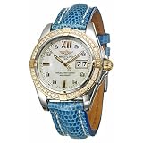 Breitling C4935053-A649-151Z Chrono White Mother-of-Pearl Dial Leather Lizard Ladies Chronometer... by Breitling
