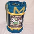 Notre Dame Lightweight Rolled Throw Blanket