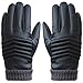 Binmer(TM)Mens Gloves Anti Slip Men Winter Sports Leather Touch Screen Gloves