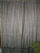 2 Brick Ash Gray Silk Sari Window Panels Drapes Curtains 84 Inch