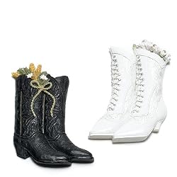 Country Elegance Accents B/W 1 pair