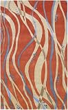 Surya Studio SR109 Orange 2'0 x 3'0 Rectangle Rug Hand Tufted Wool