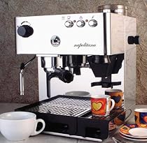 La Pavoni PA-1200 Napolitana Stainless Steel Automatic Espresso Machine