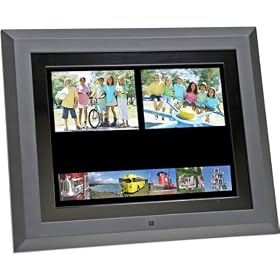 SUNPAK 20" PHOTO FRAME BLACK WOOD