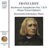 Franz Liszt: Beethoven Symphonies 7 & 8 (Piano Transcriptions)