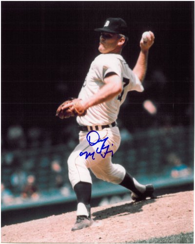 Denny McLain Autographed Detroit Tigers 8x10 Photo #4
