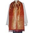 Scarves for Women Brocade Silk Wrap 22 x 72 inches