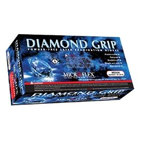Diamond Grip Powder-Free Gloves, Box/100