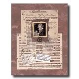 Sheet Music Composer Beethoven Home Decor Wall Picture Art Print