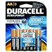 Duracell MX15B4LZTS10 Ultra Advanced Alkaline-Manganese Dioxide Battery Pack, AA Size, 1.5V (21 Packs of 4)