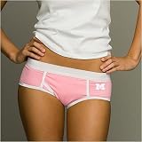 Michigan Wolverines White & Pink Boy Brief