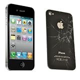 24 Stunden Reparatur – Apple iPhone 4 Glasscheibe BackCover (original-Ersatzteile)