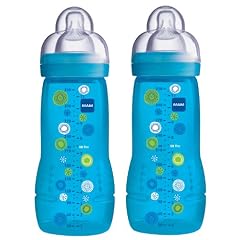 MAM 950500 - Baby Bottle 330 ml, Doppelpack, f�r Jungen