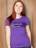 World of Warcraft Epic Purple Shirt Womens Tee