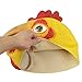 Monstleo Deluxe Novelty Halloween Costume Party Latex Animal Head Mask Chicken