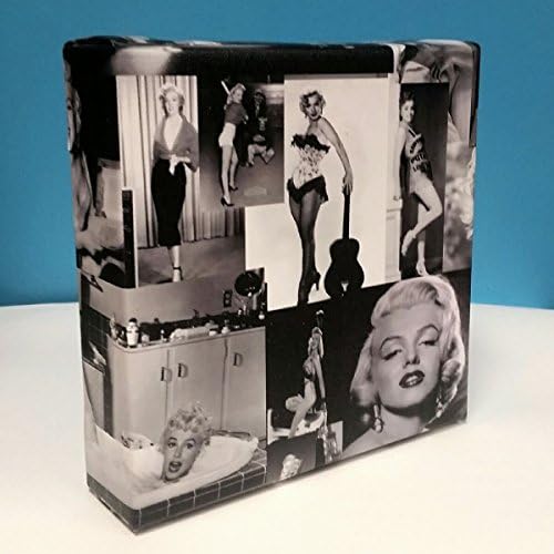 RARE Marilyn Monroe Collage 6x6 Mini CANVAS Gallery Wrap can HANG or SIT!