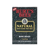 Burt's Bees Natural Skin Care for Men Bar Soap, 4 Ounces