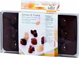 Birkmann - 251670 - Moule pour chocolats et pralines de Pâques, en silicone alimentaire, dans coffret cadeau avec recettes et mode d'emploi - 21,5 x 10,5 cm (Import Allemagne) Image du produit