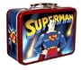 Superman Cartoons Collectible Tin with Handle