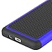 Galaxy On5 Case, LK [Shock Absorption] Drop Protection Hybrid Dual Layer Armor Defender Protective Case Cover for Samsung Galaxy On5 (Blue)