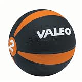 Valeo 2 lb Durable Rubber Medicine Ball