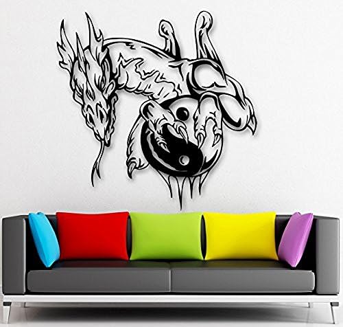 XX Plus Fashion Wall Sticker Wall Decal Yin Yang Dragon Fantasy For Kids Room Talisman Sticker For You