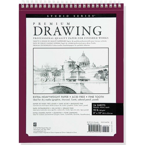 Premium Drawing Pad 8'' X 10'' (Sketchbook, Sketch book) (Studio)