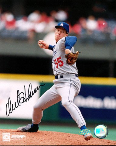 Orel Hershiser Los Angeles Dodgers Autographed 8x10 Photograph