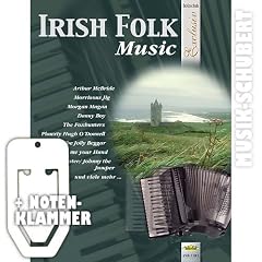 Irish Folk Music f�r Akkordeon solo inkl. praktischer Notenklammer - 25 traditionelle Melodien in mittelschweren Arrangements (Holzschuh exclusiv) (broschiert) von Martina Schumeckers (Noten/Sheetmusic)