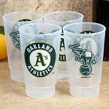 Oakland Athletics Plastic Tumbler 4-Pack