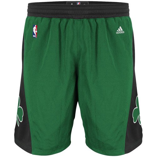 Boston Celtics Adult Swingman Shorts by Adidas - Green
