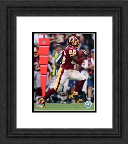 Framed Clinton Portis Washington Redskins Photo