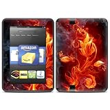 Kindle Fire HD (fits 7" only) Skin Kit/Decal - Flower of Fire