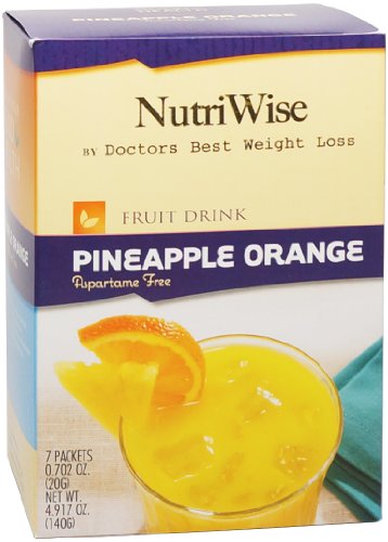 NutriWise - Protein Diet Fruit Drinks - Pineapple Orange (7 packets/box)
