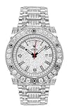NEW! Aqua Master Men\'s Magnum Automatic Diamond Watch with Skeleton Back, 22.00 ctw