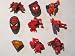 Search : Spider Man Shoe Charms 9 pc Set - Jibbitz Croc Style