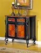 Two Tone Bombe Chest By Coaster Furniture