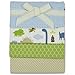 Jill McDonald Adorable Dino 4 Pack Flannel Blankets