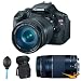 Canon EOS Rebel T3 12.2 MP CMOS Digital SLR with 18-55mm IS II Lens + Canon EF 75-300mm f/4-5.6 III Telephoto Zoom Lens