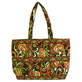 Vera Bradley Puccini Large Tic Tac Tote