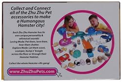 Zhu Zhu Pets Jilly Pink and White Hamster