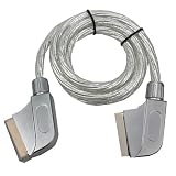 Produkt-Bild: Scartkabel Scartstecker auf Scartstecker, silber, 1,0 m